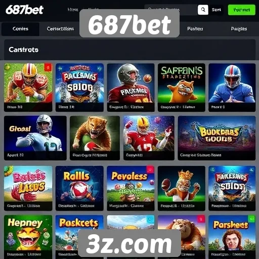 Oferta de jogos e apostas disponíveis em 687bet